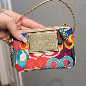 Coach wristlet